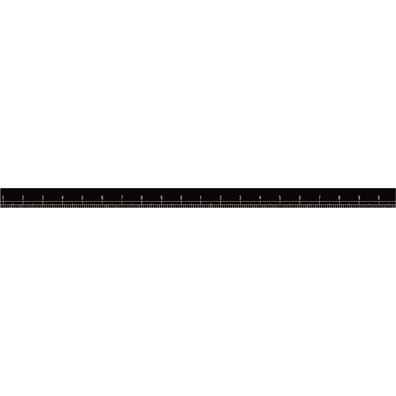 MT Masking Tape MT Ex Washi Tape Black Ruler
