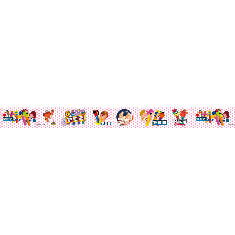 MT Masking Tape MT x PEZ PEZ Washi Tape Art