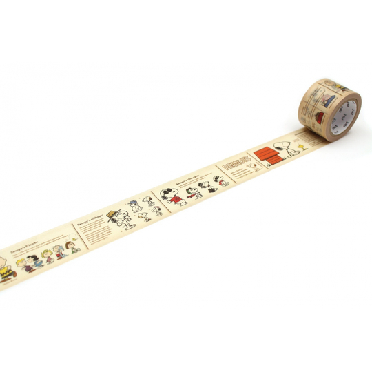 MT Peanuts Washi Tape Peanuts Encyclopedia