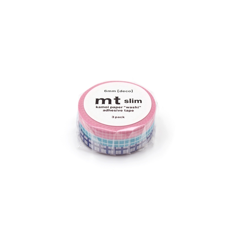 MT Masking Tape MT Slim Washi Tape Deco Grid