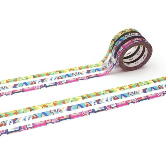 MT Slim Washi Tape Deco Retrò