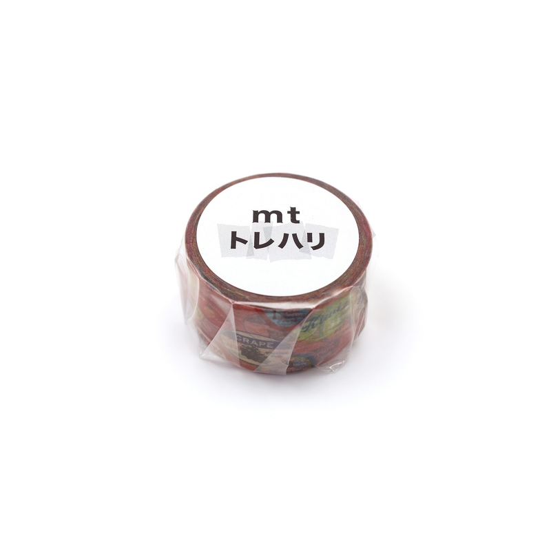 MT Masking Tape MT Trehari Washi Tape Retro Fruit Label