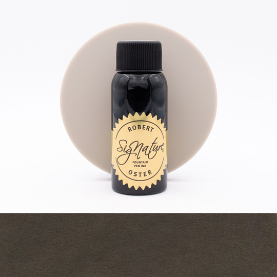 Robert Oster Grun Swarz Ink Bottle 50 ml
