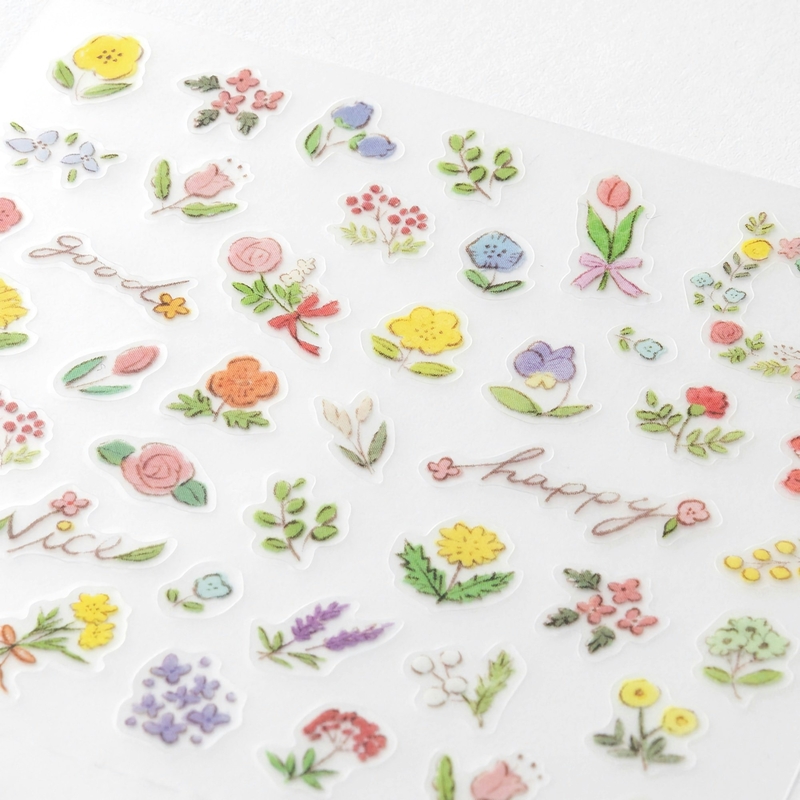 Midori Midori Adesivi Decorativi Wild Flowers