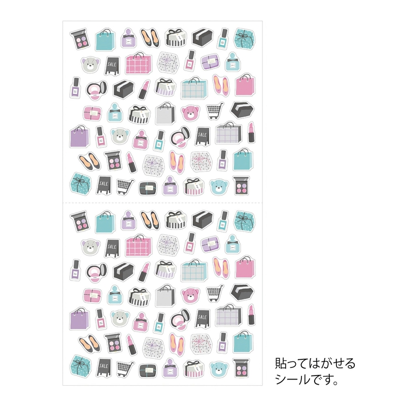 Midori Midori Stickers Shopping
