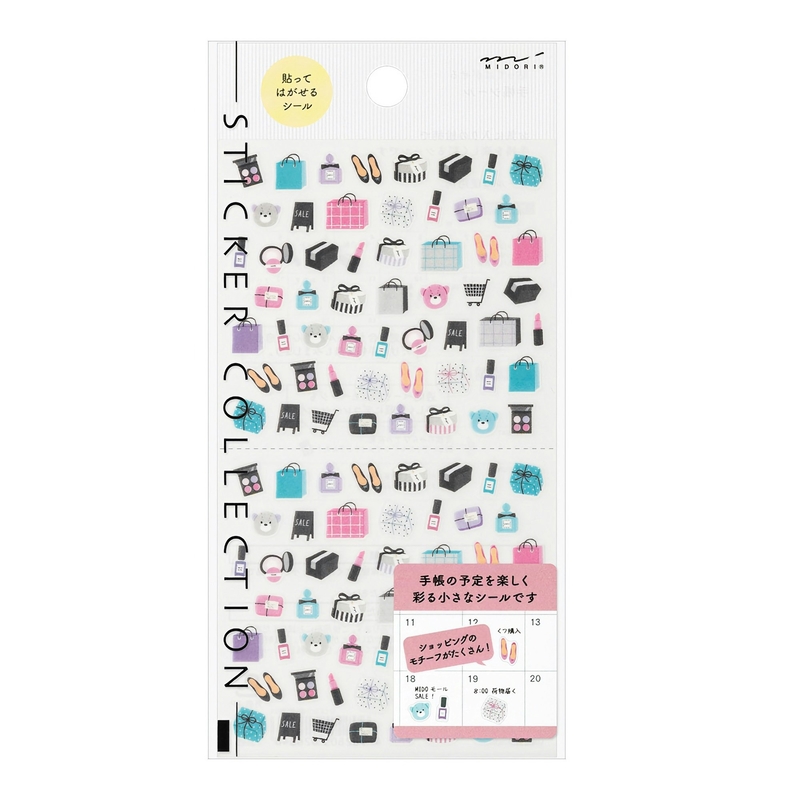 Midori Midori Stickers Shopping