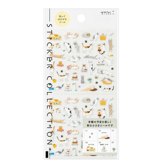 Midori Stickers Cat S