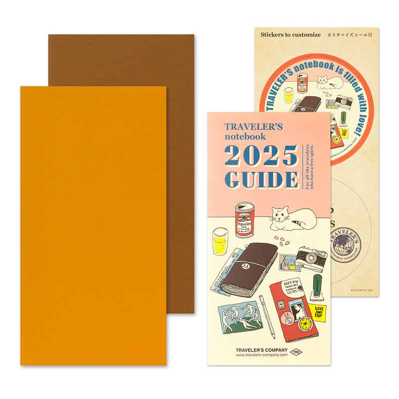 Traveler's Company Traveler's Notebook Agenda 2025 Settimanale Verticale Regular Size