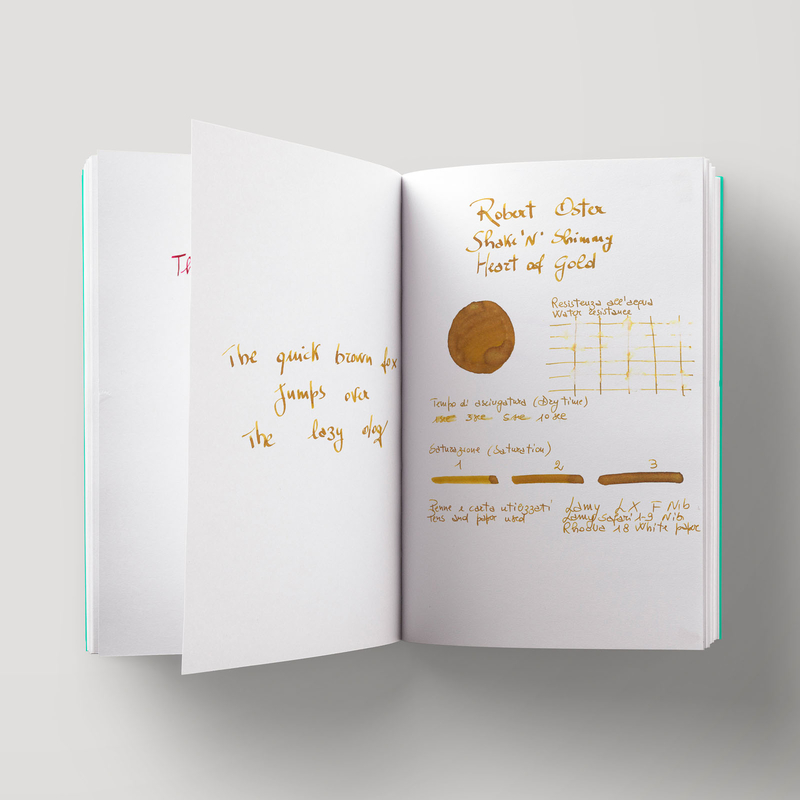 Robert Oster Shake 'N' Shimmy Heart of Gold Ink Bottle 50 ml