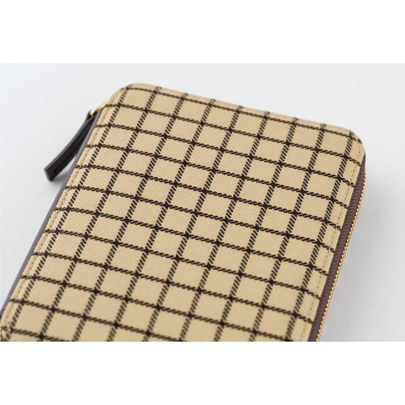 Hobonichi Hobonichi Taut Zipped (Café au Lait Plaid) A6 [Cover Only]
