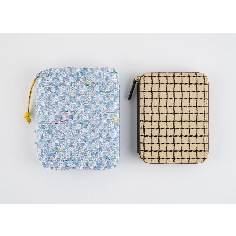 Hobonichi Hobonichi Taut Zipped (Café au Lait Plaid) A6 [Cover Only]