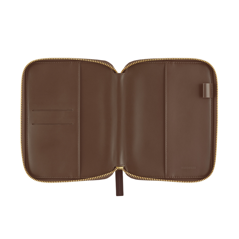 Hobonichi Hobonichi Taut Zipped (Café au Lait Plaid) A6 [Cover Only]