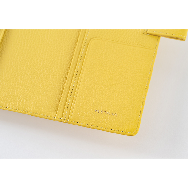 Hobonichi Hobonichi Leather: Brilliant Yellow A6 [Cover Only]