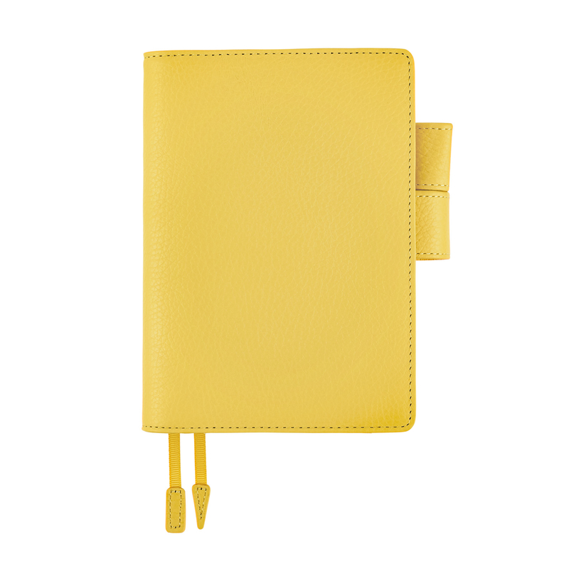 Hobonichi Hobonichi Leather: Brilliant Yellow A6 [Cover Only]