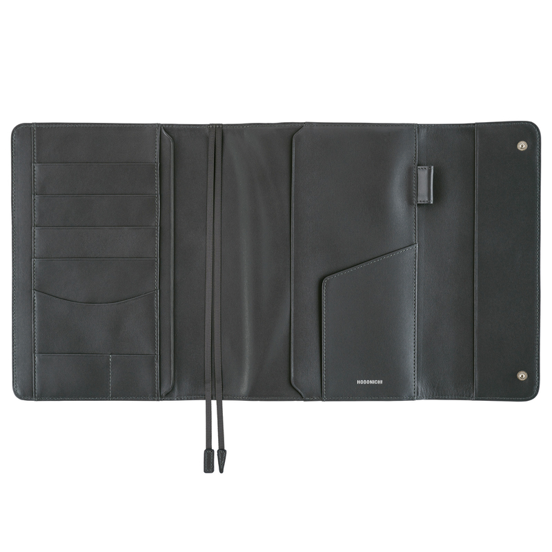 Hobonichi Hobonichi Leather: Charcoal Gray A5 [Cover Only]