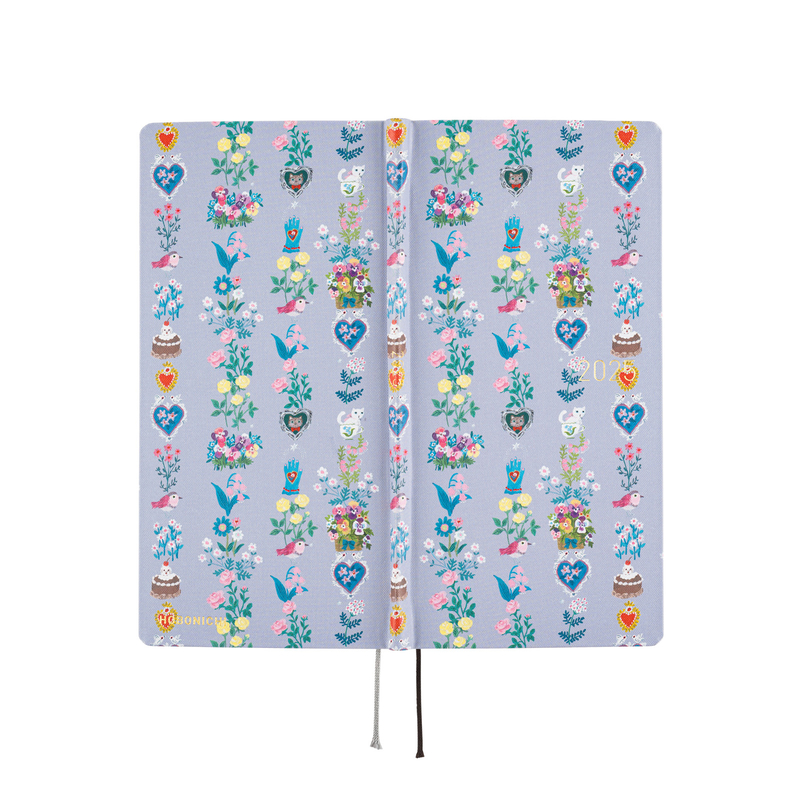 Hobonichi Hobonichi Techo Weeks Yumi Kitagishi: Beautiful Wallpaper Agenda 2025 Settimanale Spring