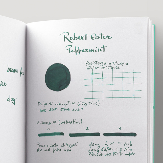 Robert Oster Peppermint Inchiostro 50 ml