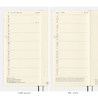 Hobonichi Hobonichi Techo Weeks Smooth: Vanilla Soda Agenda 2025 Settimanale Spring