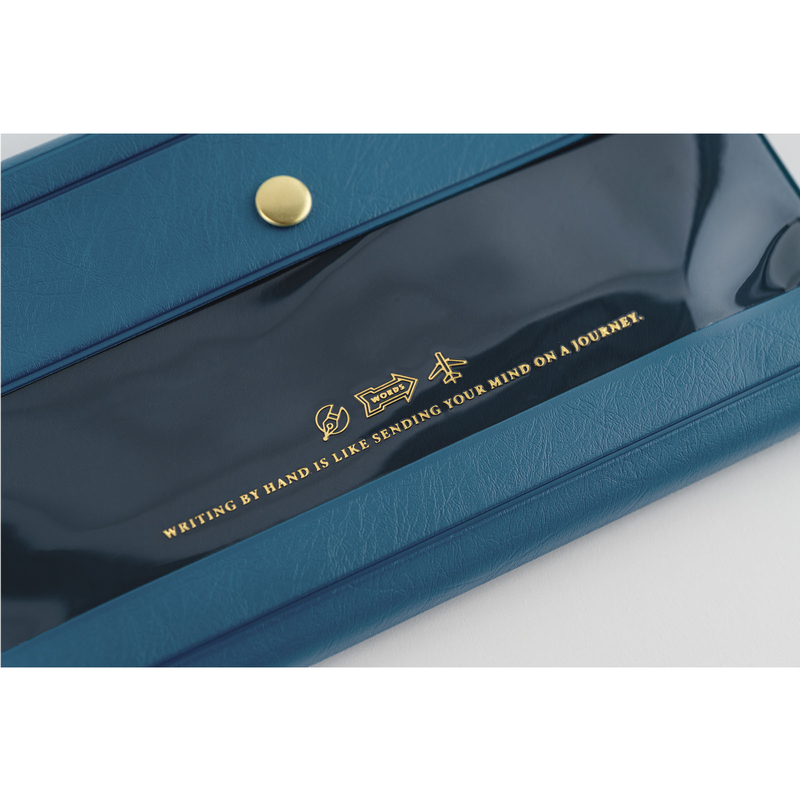 Hobonichi Hobonichi Techo Weeks Alettone (Navy) Cover per Agenda Settimanale