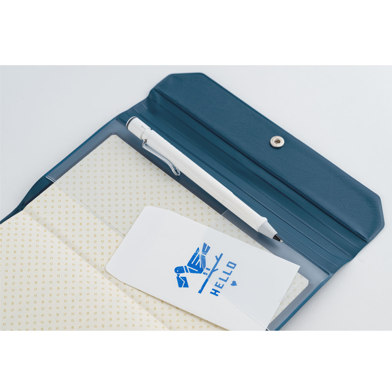 Hobonichi Hobonichi Techo Weeks Alettone (Navy) Cover per Agenda Settimanale