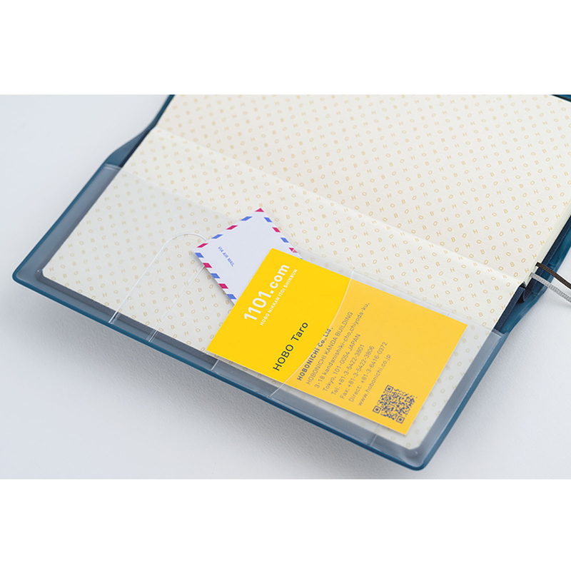 Hobonichi Hobonichi Techo Weeks Alettone (Navy) Cover per Agenda Settimanale