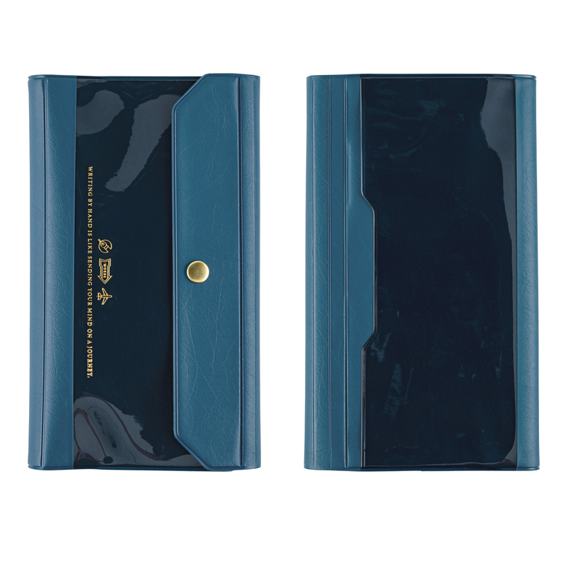 Hobonichi Hobonichi Techo Weeks Alettone (Navy) Cover per Agenda Settimanale