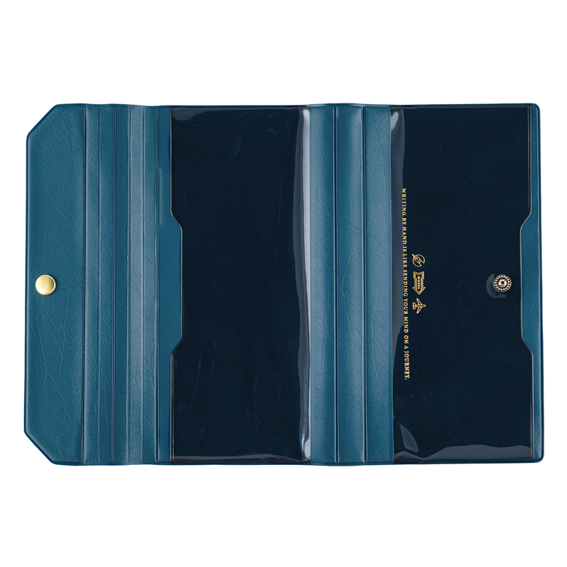 Hobonichi Hobonichi Techo Weeks Alettone (Navy) Cover per Agenda Settimanale