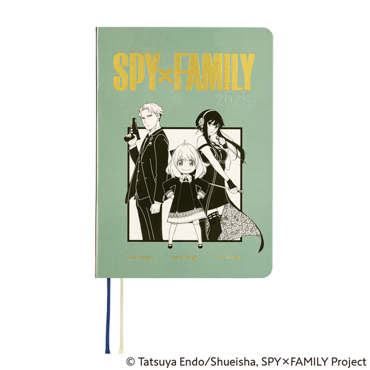 Hobonichi Hon A6 SPY x FAMILY: Forger Family Agenda 2025 Giornaliera
