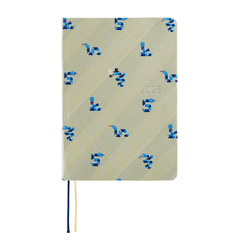 Hobonichi Hobonichi Hon A6 2025 Bow & Tie: Snake Toy Hobonichi Hobonichi Hon A6 2025 Bow & Tie: Snake Toy