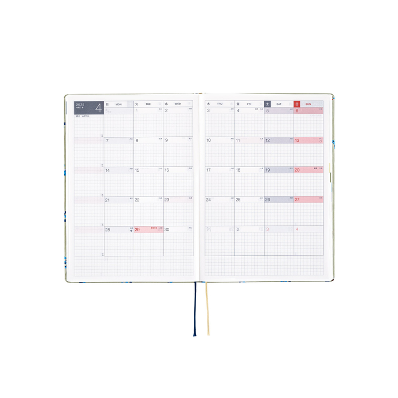 Hobonichi Hobonichi Hon A6 2025 Bow & Tie: Snake Toy