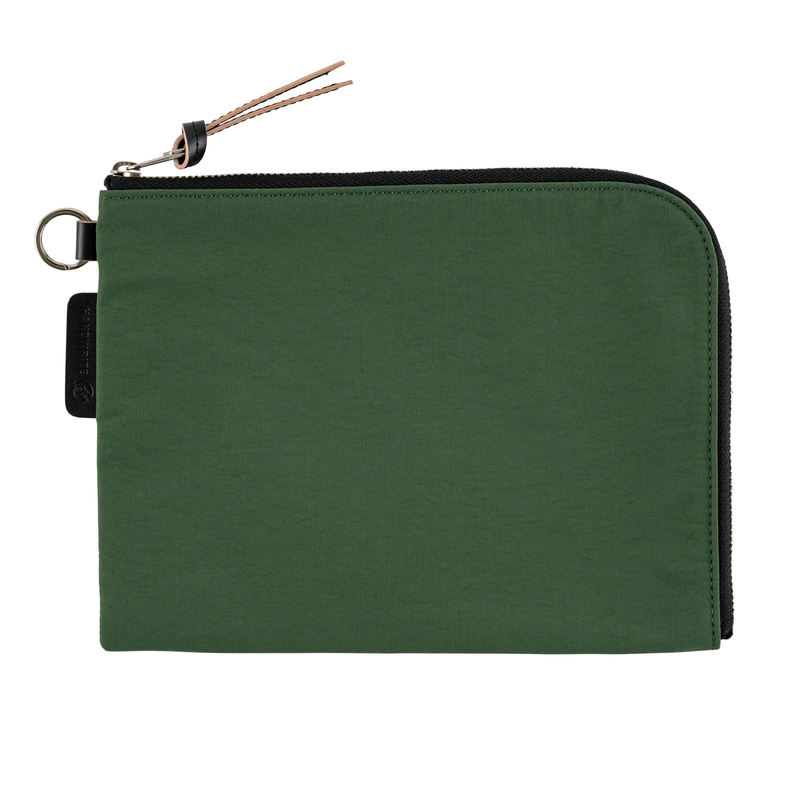 Hobonichi Hobonichi Tragen Flat Pouch for A6 Green