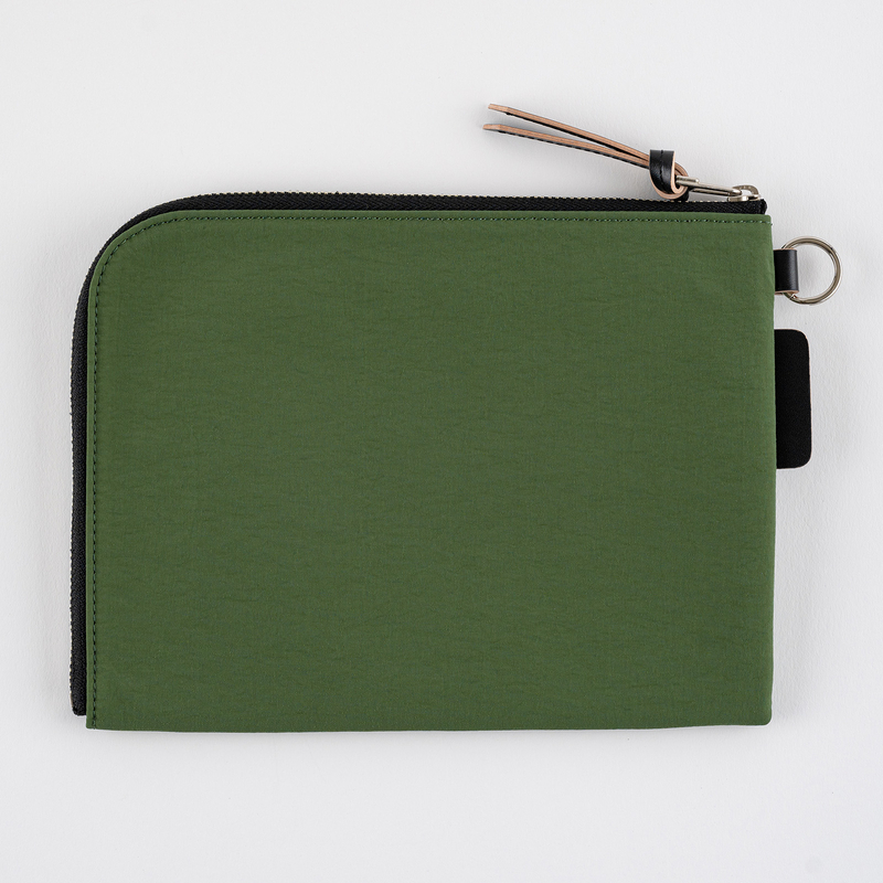 Hobonichi Hobonichi Tragen Flat Pouch for A6 Green
