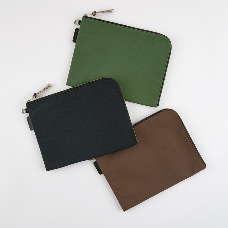 Hobonichi Hobonichi Tragen Flat Pouch for A5 Green