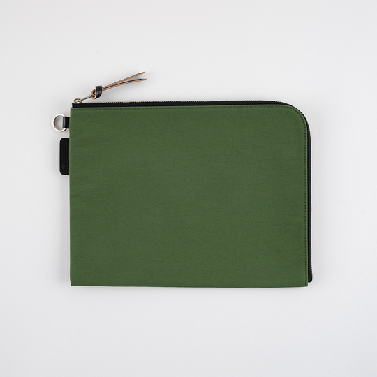 Hobonichi Tragen Flat Pouch for A5 Green