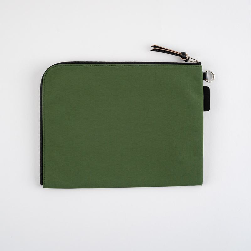Hobonichi Hobonichi Tragen Flat Pouch per formato A5 Verde