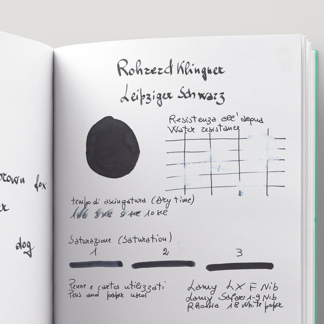 Rohrer & Klingner Leipziger Schwarz Ink Bottle 50 ml