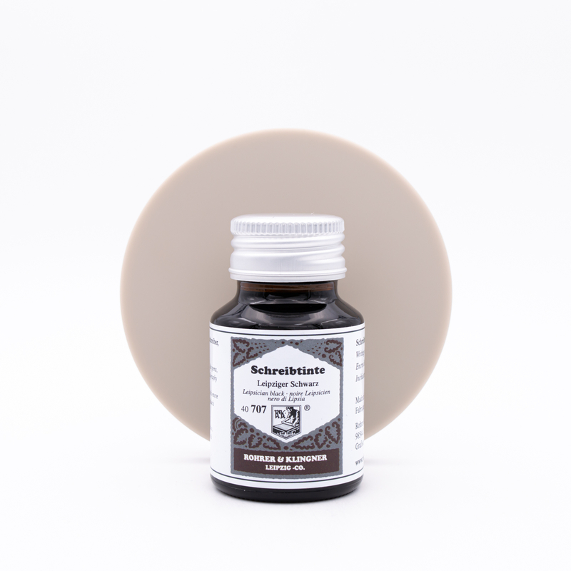 Rohrer & Klingner Leipziger Schwarz Ink Bottle 50 ml