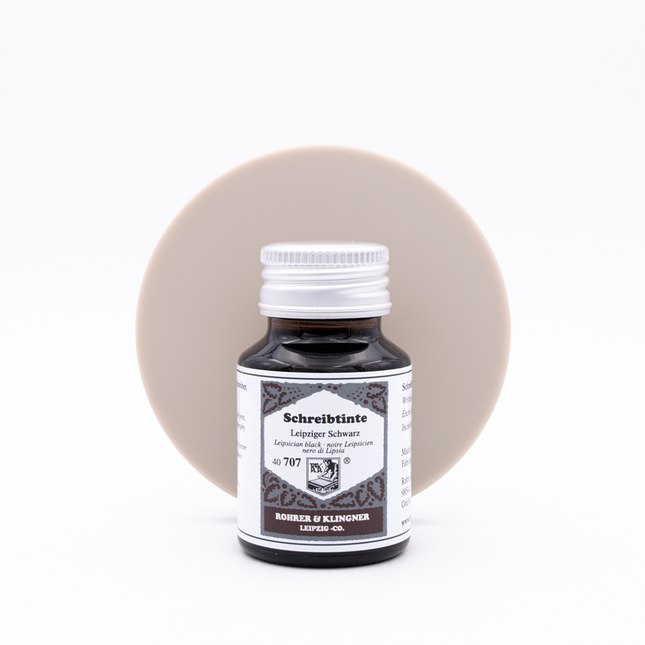 Rohrer & Klingner Leipziger Schwarz Ink Bottle 50 ml
