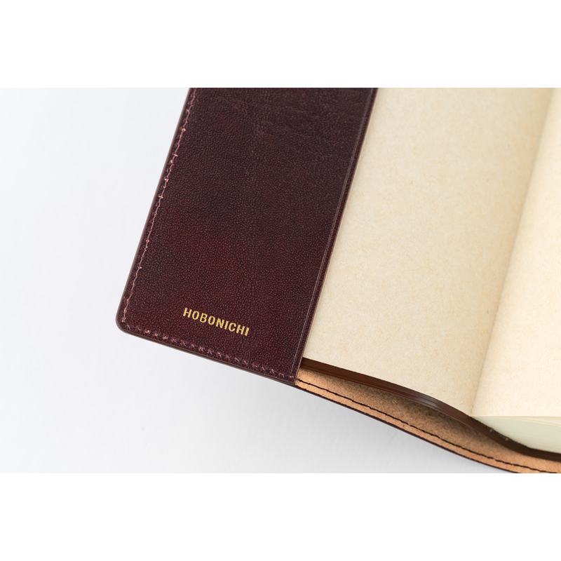 Hobonichi Hobonichi Cover Dark Cherry A6 Size 5 Year