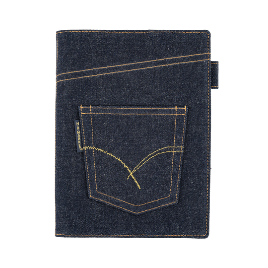 Hobonichi Cover Hollywood Ranch Market: Indigo Jeans Pocket A5 Size 5 Year