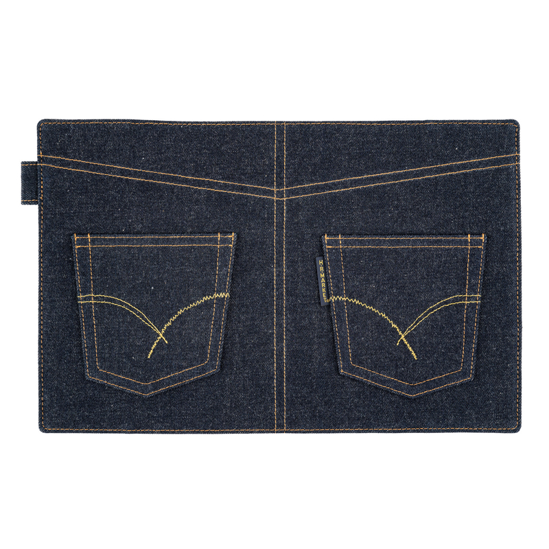 Hobonichi Hobonichi Cover Hollywood Ranch Market: Indigo Jeans Pocket A5 Size 5 Year