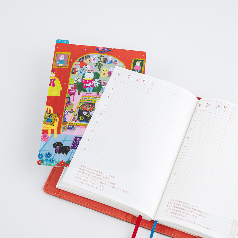 Hobonichi Hobonichi Pencil Board Yumi Kitagishi: In the Room Sottopagina per Original A6