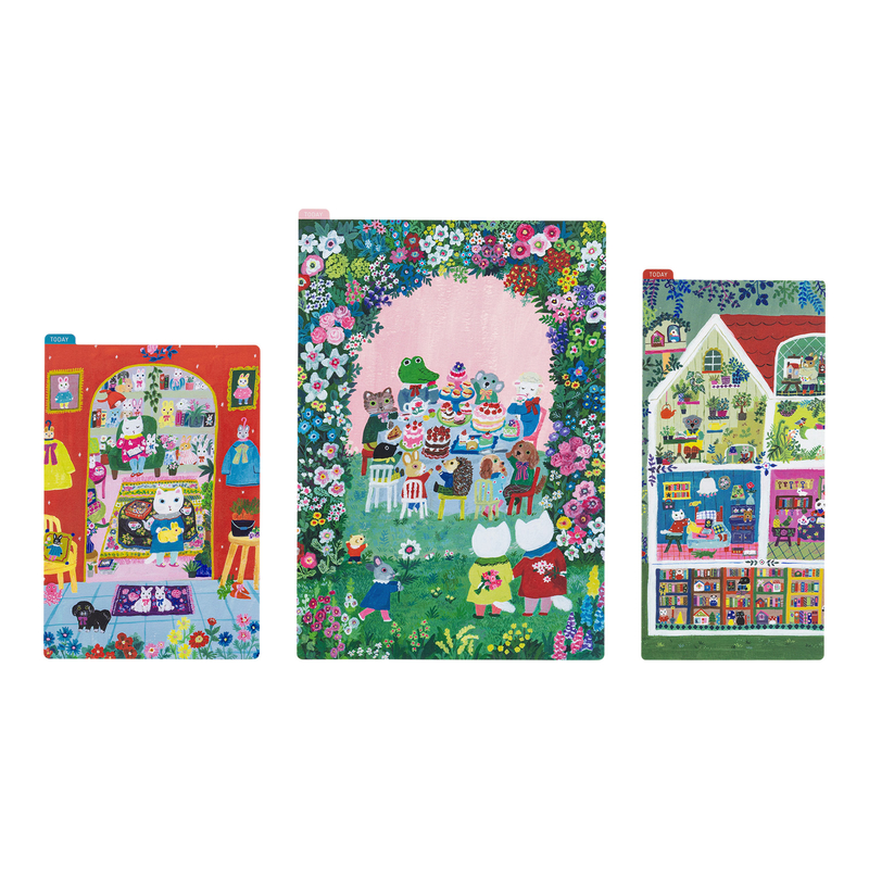 Hobonichi Hobonichi Pencil Board Yumi Kitagishi: In the Room Sottopagina per Original A6