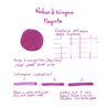 Rohrer & Klingner Magenta Ink Bottle 50 ml