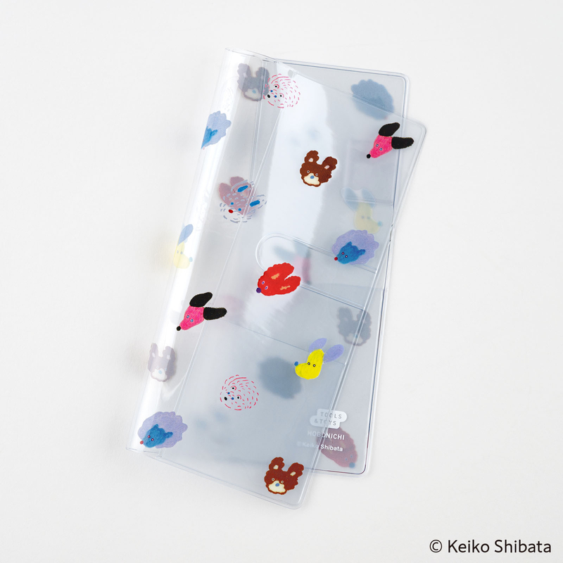 Hobonichi Hobonichi Cover on Cover Keiko Shibata: Dog Ears Fluttering in the Wind per Agende Settimanali