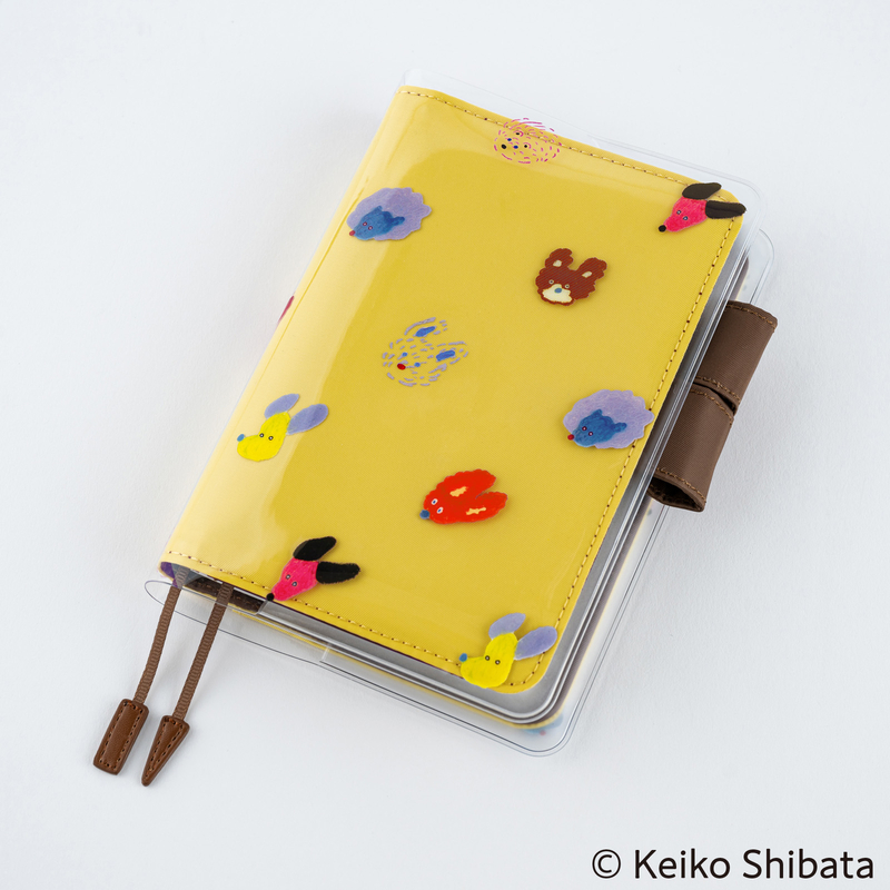 Hobonichi Hobonichi Cover on Cover Keiko Shibata: Dog Ears Fluttering in the Wind per Agende formato A6