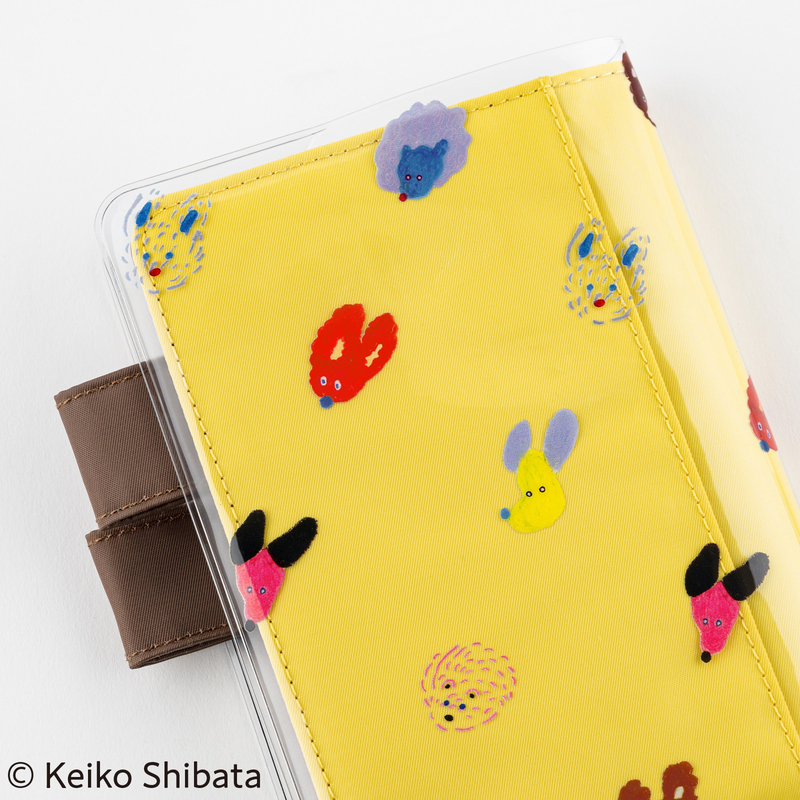 Hobonichi Hobonichi Cover on Cover Keiko Shibata: Dog Ears Fluttering in the Wind per Agende formato A6