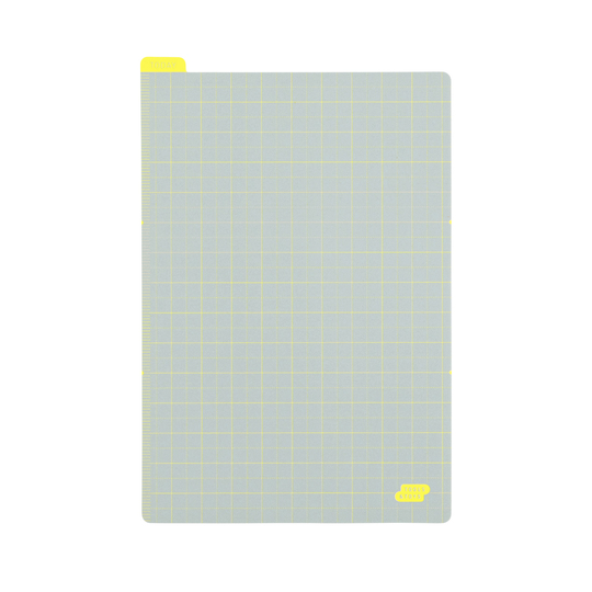 Hobonichi Pencil Board Ice Gray x Yellow Sottopagina per Original A6