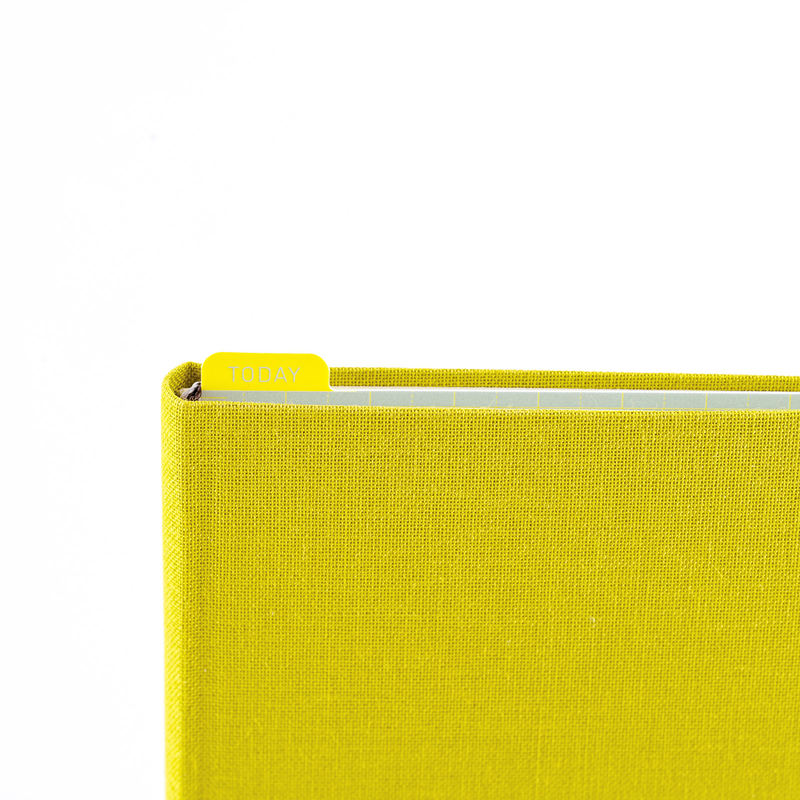 Hobonichi Hobonichi Pencil Board for Weeks Ice Gray x Yellow
