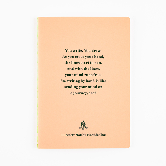 Hobonichi Fireside Chat Notebook B6 Righe